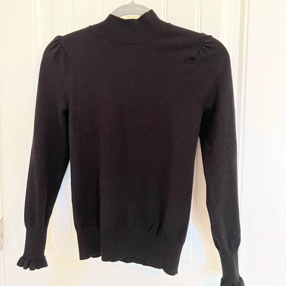 Black turtle neck